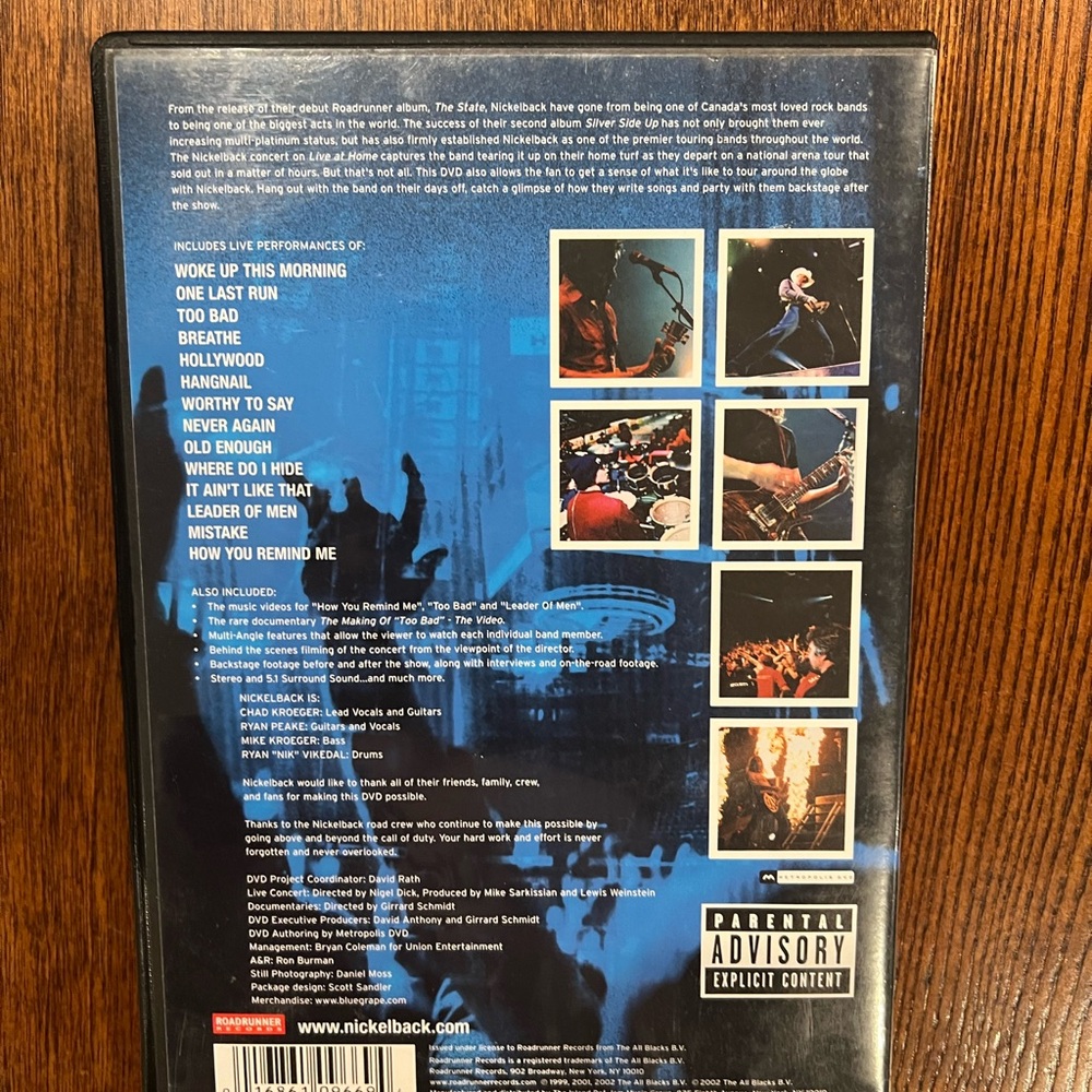 Nickelback DVD Collection - Picture 9 of 14
